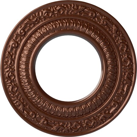 Andrea Ceiling Medallion (Fits Canopies Up To 4 1/8), 8 1/8OD X 4 1/8ID X 1/2P